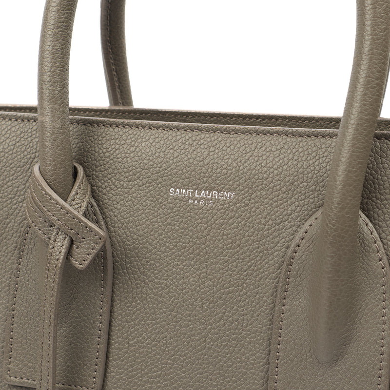 Picture of Saint Laurent Tote Sac de Jour in Grey, Calfskin Leather
