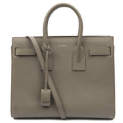 Picture of Saint Laurent Tote Sac de Jour in Grey, Calfskin Leather