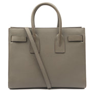 Picture of Saint Laurent Tote Sac de Jour in Grey, Calfskin Leather