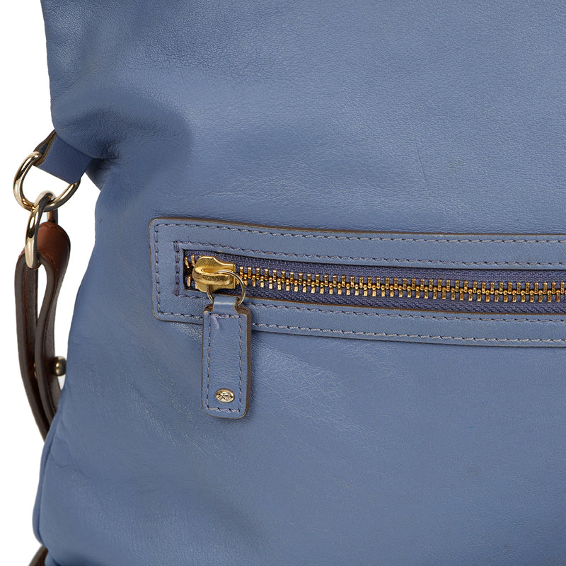 Picture of Anya Hindmarch Shoulder Bag in Purple, Leather