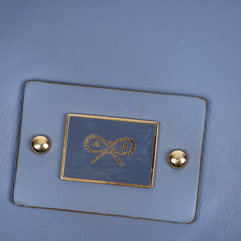 Picture of Anya Hindmarch Shoulder Bag in Purple, Leather