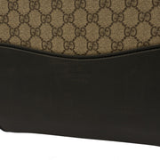 Picture of Gucci Wheeled Savoy Suitcase in Neutral, Leather