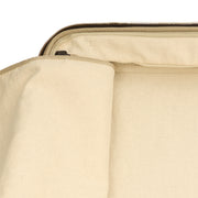Picture of Gucci Wheeled Savoy Suitcase in Neutral, Leather