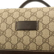 Picture of Gucci Wheeled Savoy Suitcase in Neutral, Leather