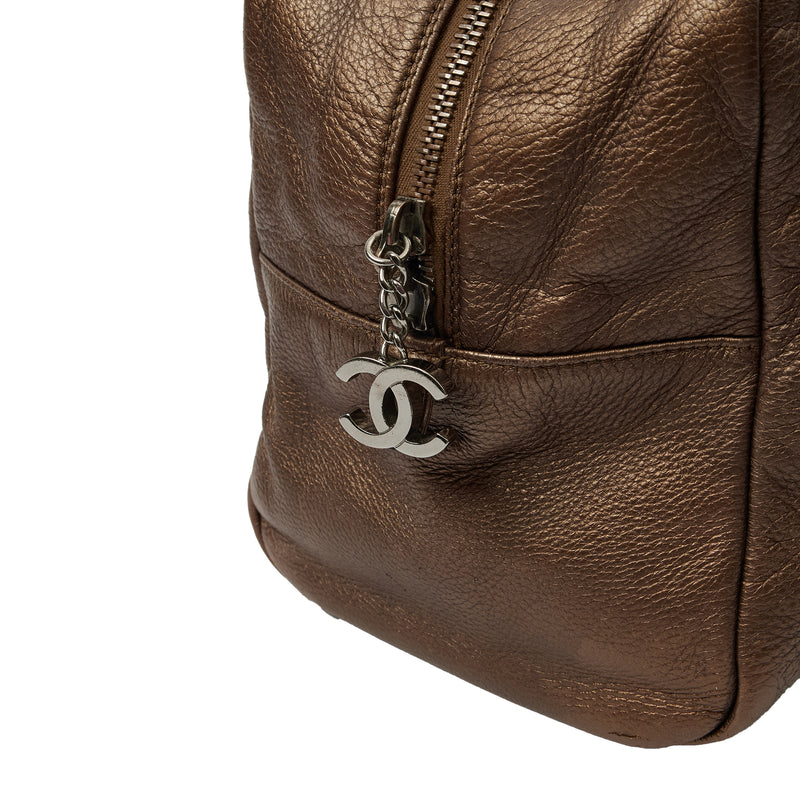 Picture of Chanel Shoulder Bag Luxe Ligne Tote in Metallic, Leather