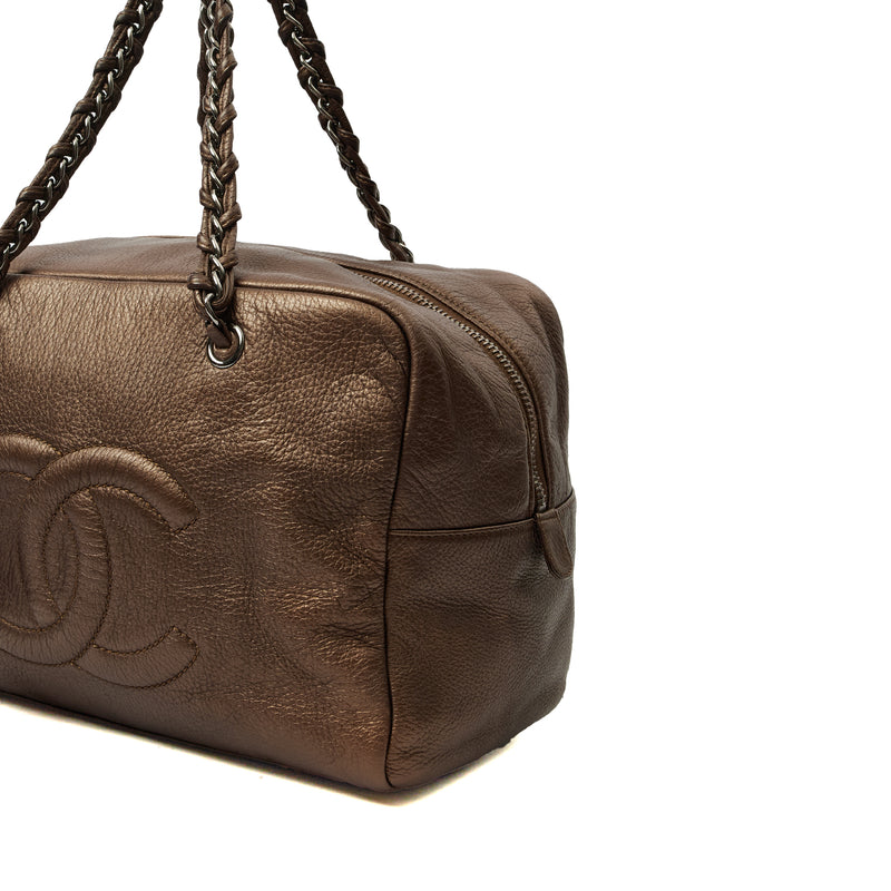 Picture of Chanel Shoulder Bag Luxe Ligne Tote in Metallic, Leather