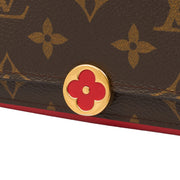 Picture of Louis Vuitton Purse Flore Compact Wallet in Monogram, Canvas