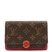 Picture of Louis Vuitton Purse Flore Compact Wallet in Monogram, Canvas