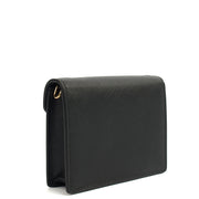 Picture of Prada Cross Body Saffiano Crossbody - Mini in Black, Calfskin