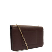 Picture of Mulberry Cross Body Darley Wallet in Oxblood, Leather