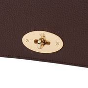 Picture of Mulberry Cross Body Darley Wallet in Oxblood, Leather