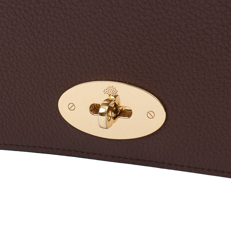 Picture of Mulberry Cross Body Darley Wallet in Oxblood, Leather