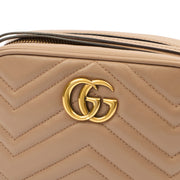 Picture of Gucci Shoulder Bag Marmont Shoulder Bag - Mini in Brown, Leather