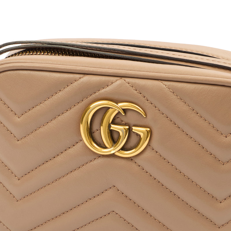 Picture of Gucci Shoulder Bag Marmont Shoulder Bag - Mini in Brown, Leather