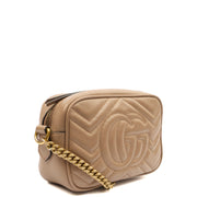 Picture of Gucci Shoulder Bag Marmont Shoulder Bag - Mini in Brown, Leather