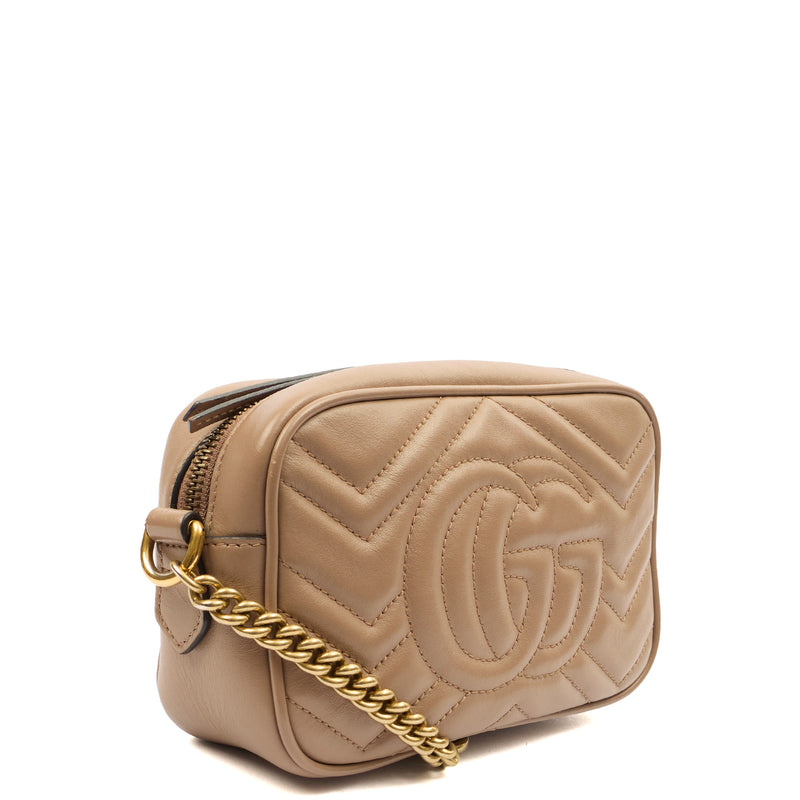 Picture of Gucci Shoulder Bag Marmont Shoulder Bag - Mini in Brown, Leather