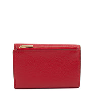 Picture of Mulberry Wallet Darley Wallet in Scarlet Red, Calfskin Leather