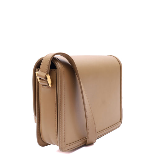 Picture of Saint Laurent Cross Body Solferino- Small in Neutral, Calfskin Leather