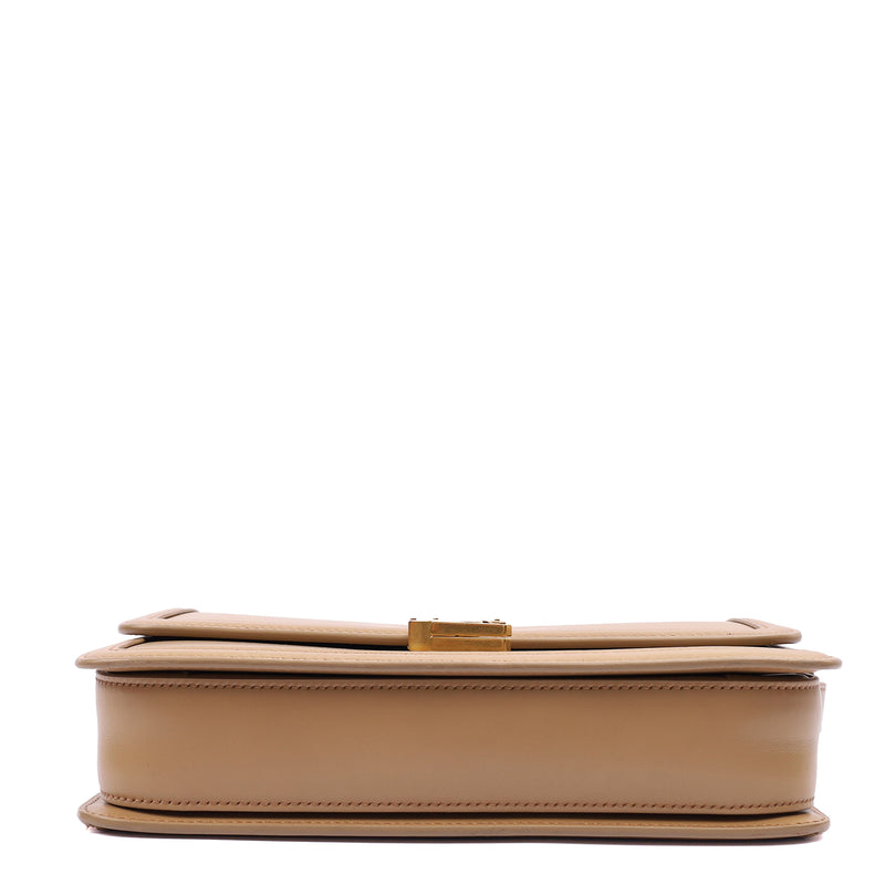 Picture of Saint Laurent Cross Body Solferino- Small in Neutral, Calfskin Leather