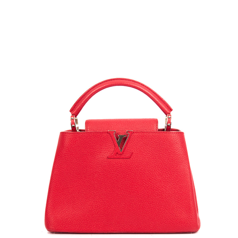 Picture of Louis Vuitton Top Handle Capucines BB in Red, Calfskin Leather