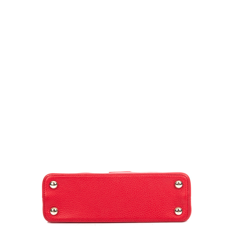 Picture of Louis Vuitton Top Handle Capucines BB in Red, Calfskin Leather