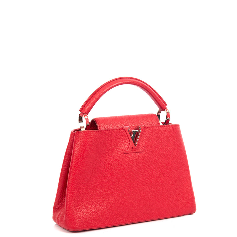 Picture of Louis Vuitton Top Handle Capucines BB in Red, Calfskin Leather