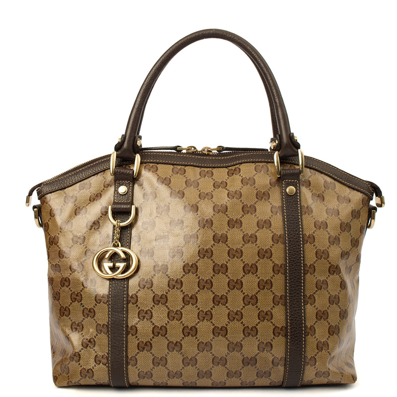 Picture of Gucci Tote Shoulder Bag in Neutral, GG Canvas