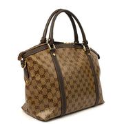 Picture of Gucci Tote Shoulder Bag in Neutral, GG Canvas
