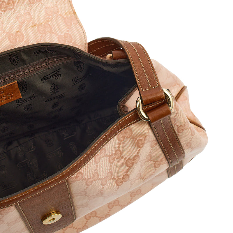 Picture of Gucci Shoulder Bag Hysteria Hobo - Medium in GG Supreme, Leather