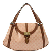Picture of Gucci Shoulder Bag Hysteria Hobo - Medium in GG Supreme, Leather