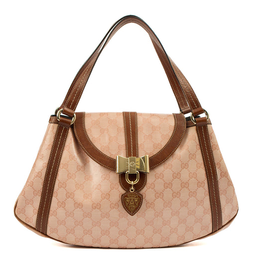 Picture of Gucci Shoulder Bag Hysteria Hobo - Medium in GG Supreme, Leather
