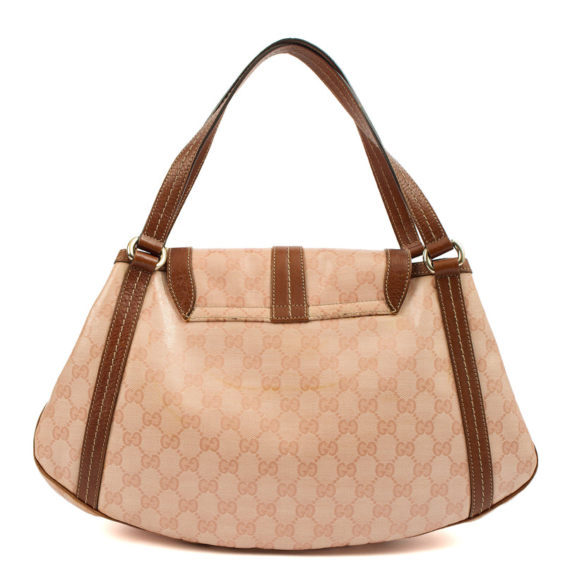 Picture of Gucci Shoulder Bag Hysteria Hobo - Medium in GG Supreme, Leather