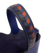 Picture of Hermes Tote Picotin 18 in Bleu Encre, Epsom Leather