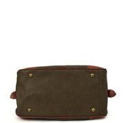 Picture of Mulberry Tote Scotchgrain Bowler - Small in Green, Scotchgrain
