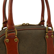 Picture of Mulberry Tote Scotchgrain Bowler - Small in Green, Scotchgrain