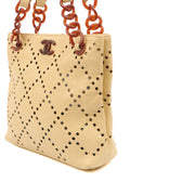 Picture of Chanel Tote Vintage Tote in Neutral, Caviar Leather