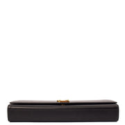 Picture of Saint Laurent Clutch Cassandra Clutch in Black, Leather