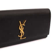 Picture of Saint Laurent Clutch Cassandra Clutch in Black, Leather