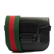 Picture of Gucci Cross Body Horsebit 1955 - Mini in Black, Leather