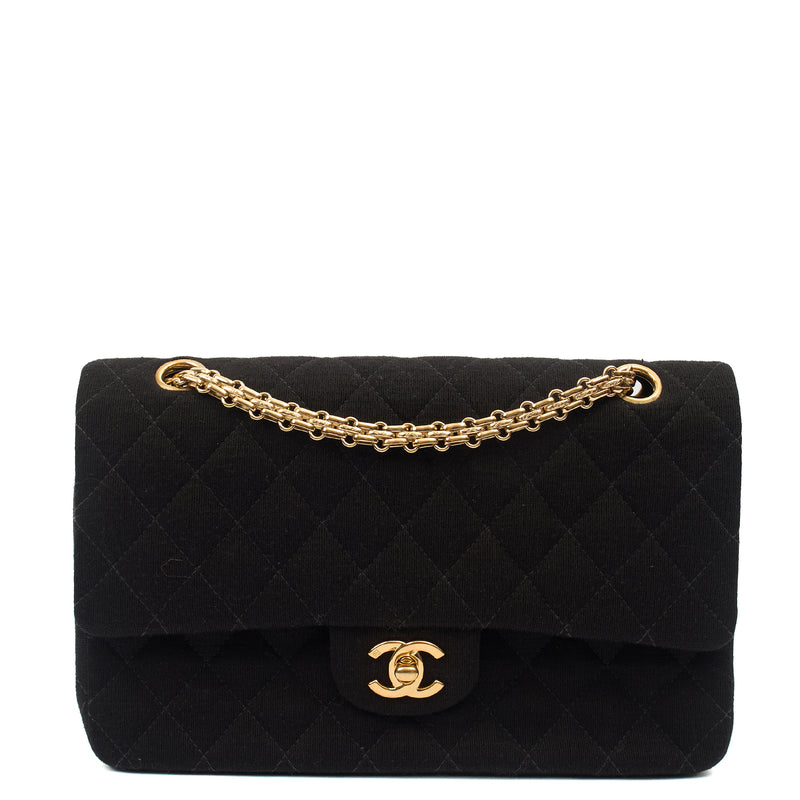 Picture of Chanel Shoulder Bag Classic Double Flap - Medium in Black, Fabric