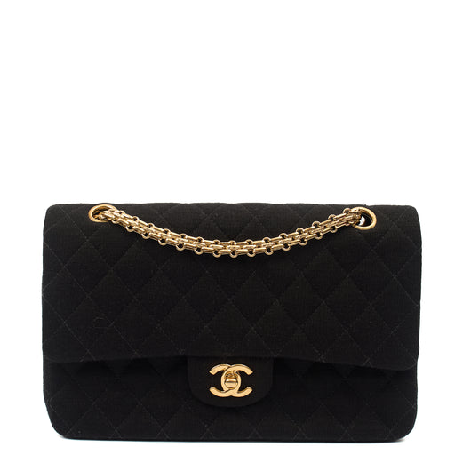 Picture of Chanel Shoulder Bag Classic Double Flap - Medium in Black, Fabric