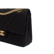 Picture of Chanel Shoulder Bag Classic Double Flap - Medium in Black, Fabric