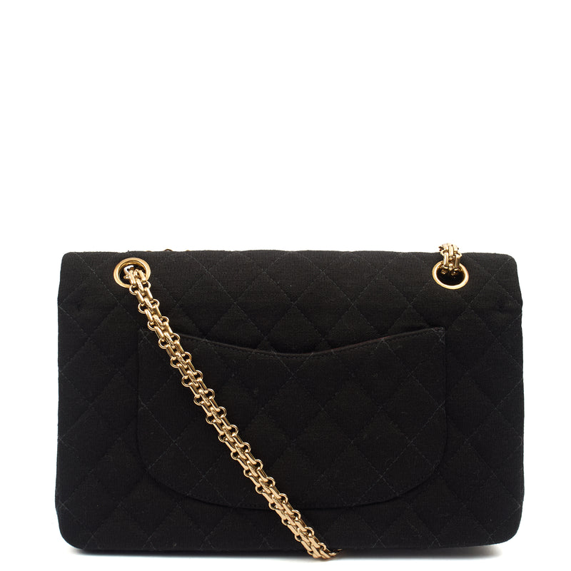 Picture of Chanel Shoulder Bag Classic Double Flap - Medium in Black, Fabric
