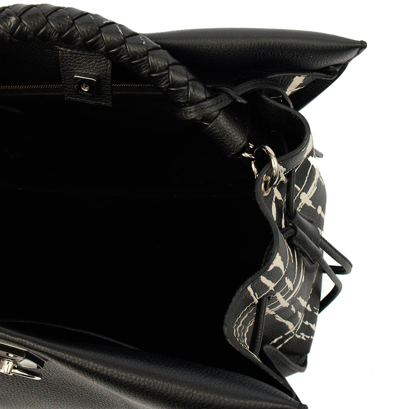 Picture of Mulberry Top Handle Iris in Black, Leather