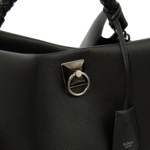 Picture of Mulberry Top Handle Iris in Black, Leather