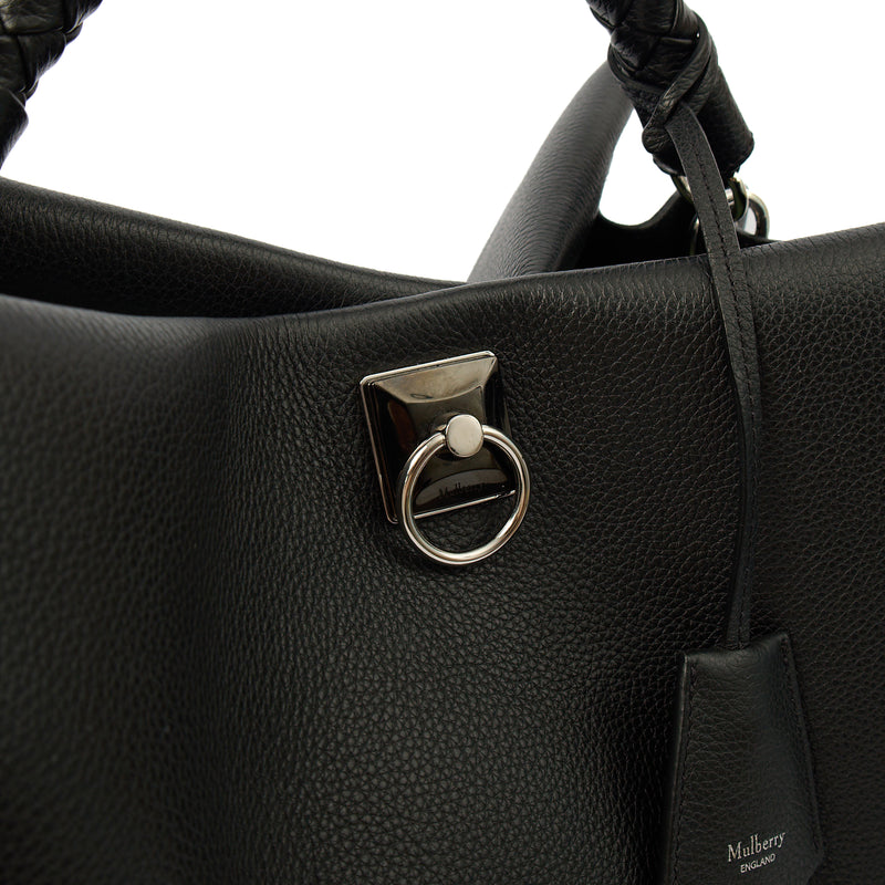 Picture of Mulberry Top Handle Iris in Black, Leather