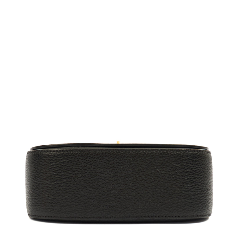 Picture of Mulberry Cross Body Darley Satchel - Small in Black, Leather