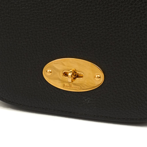 Picture of Mulberry Cross Body Darley Satchel - Small in Black, Leather