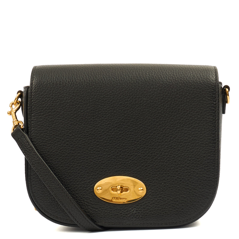 Picture of Mulberry Cross Body Darley Satchel - Small in Black, Leather