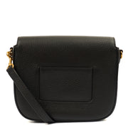 Picture of Mulberry Cross Body Darley Satchel - Small in Black, Leather